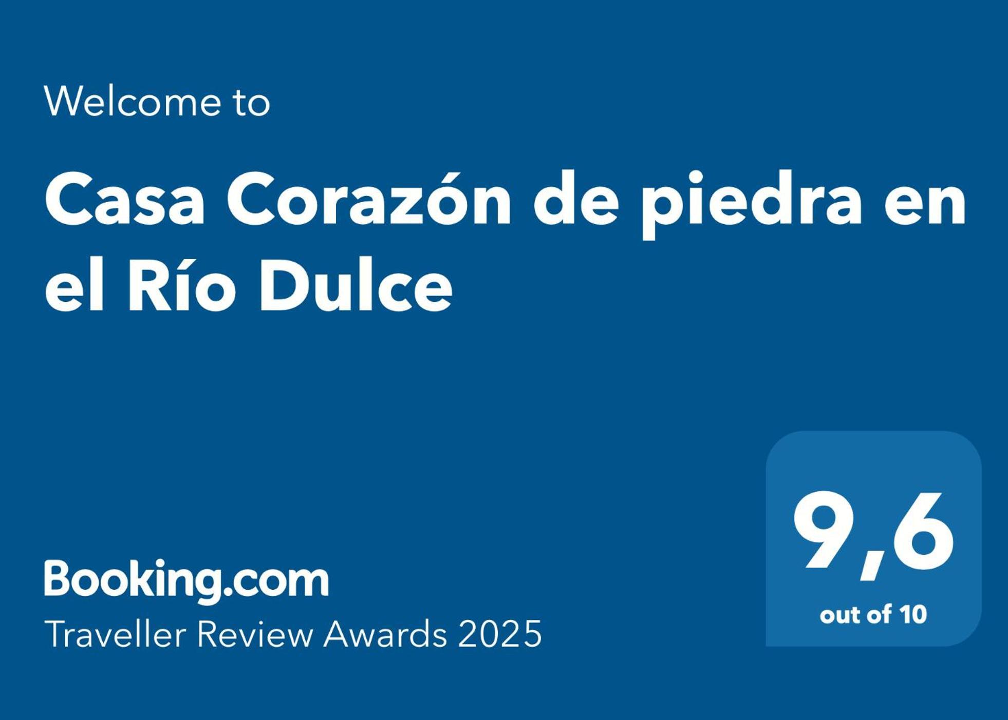 Casa Corazon De Piedra En El Rio Dulce Guest House Aragosa Exterior photo